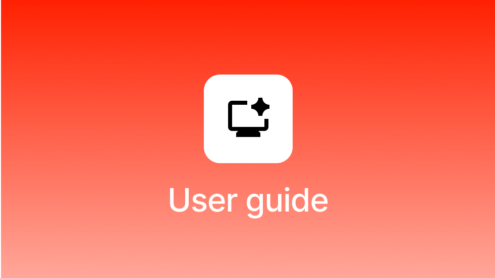 User guide
